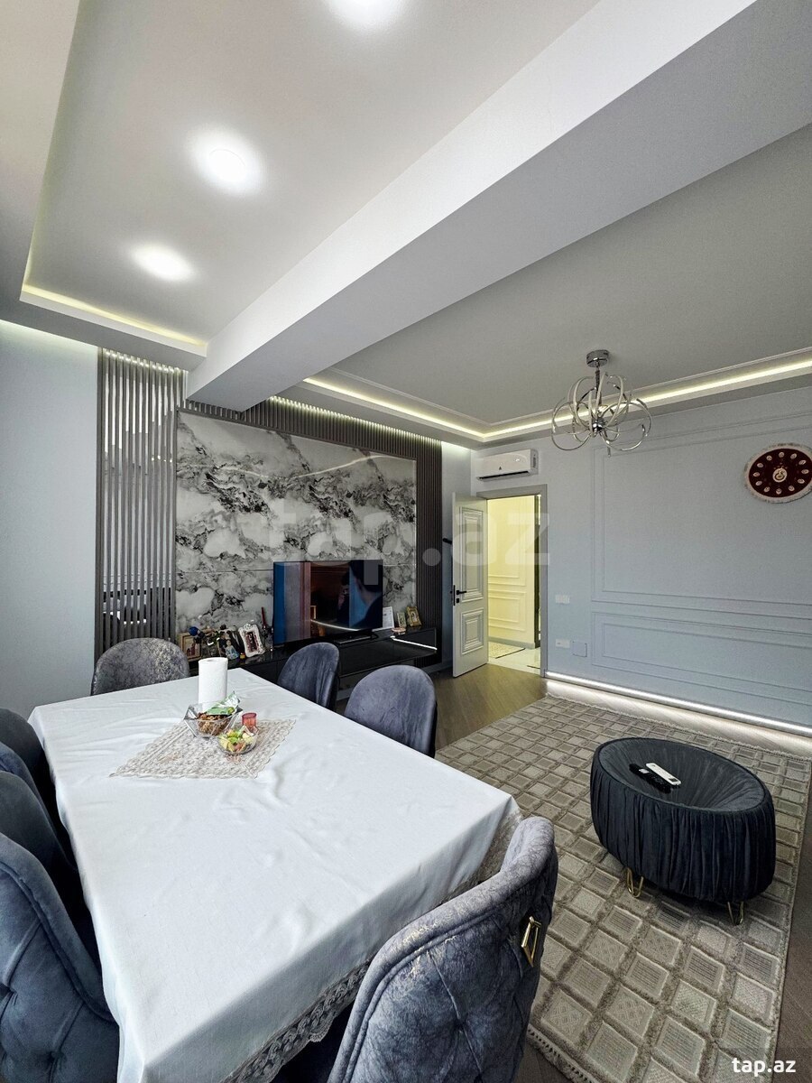3-otaqlı yeni tikili, N.Nərimanov m., 107 m²