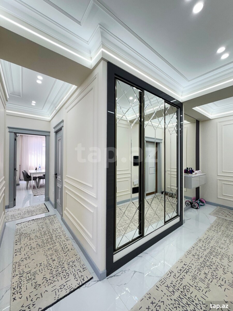 3-otaqlı yeni tikili, N.Nərimanov m., 107 m²