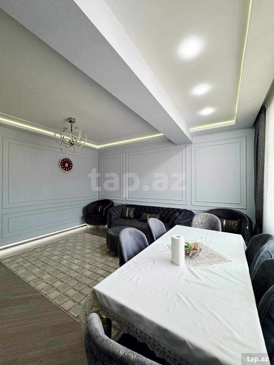 3-otaqlı yeni tikili, N.Nərimanov m., 107 m²