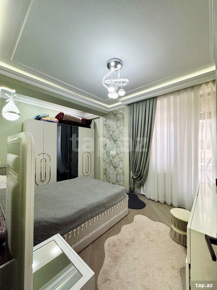 3-otaqlı yeni tikili, N.Nərimanov m., 107 m²