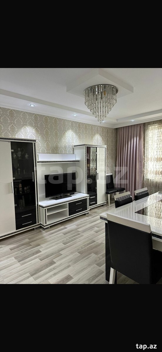4-otaqlı mənzil kirayə verilir, Sumqayıt ş., 100 m²