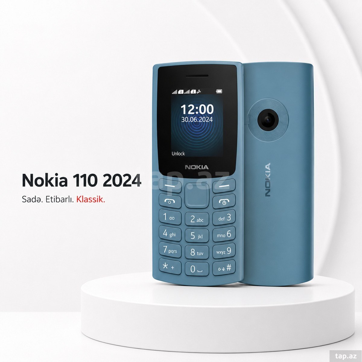 Nokia 110 4G (2024) Blue