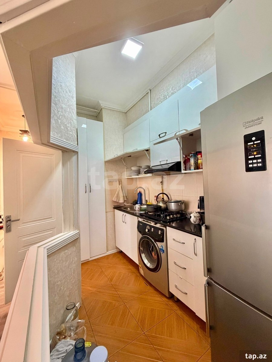 3-otaqlı yeni tikili, Həzi Aslanov m., 77 m²