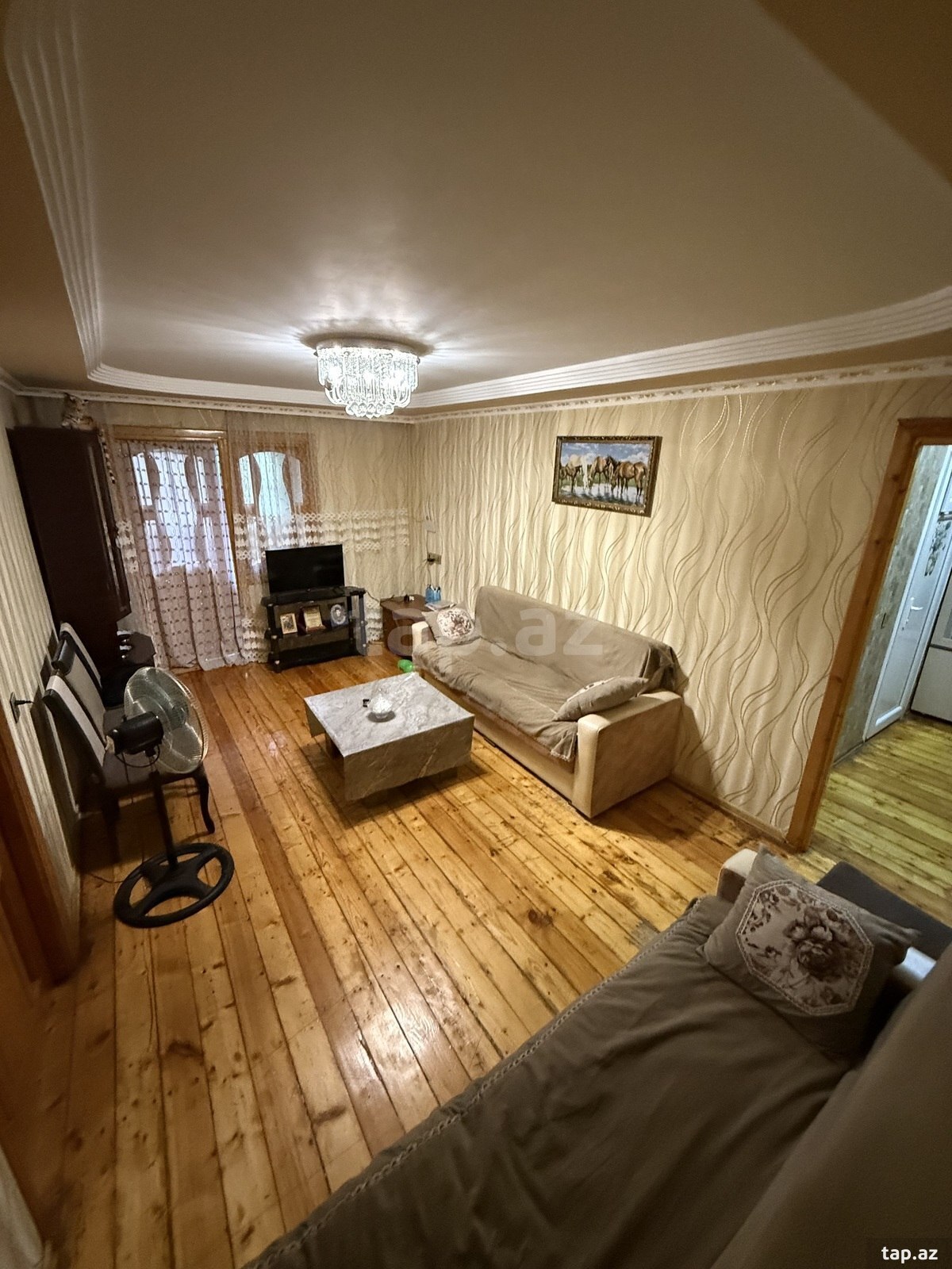 3-otaqlı mənzil, Mingəçevir ş., 43.44 m²