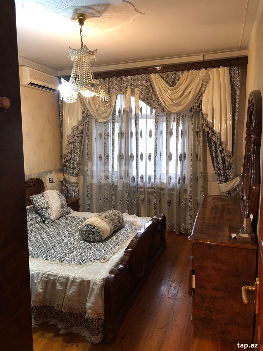 3-otaqlı mənzil, Əhmədli m., 80 m²