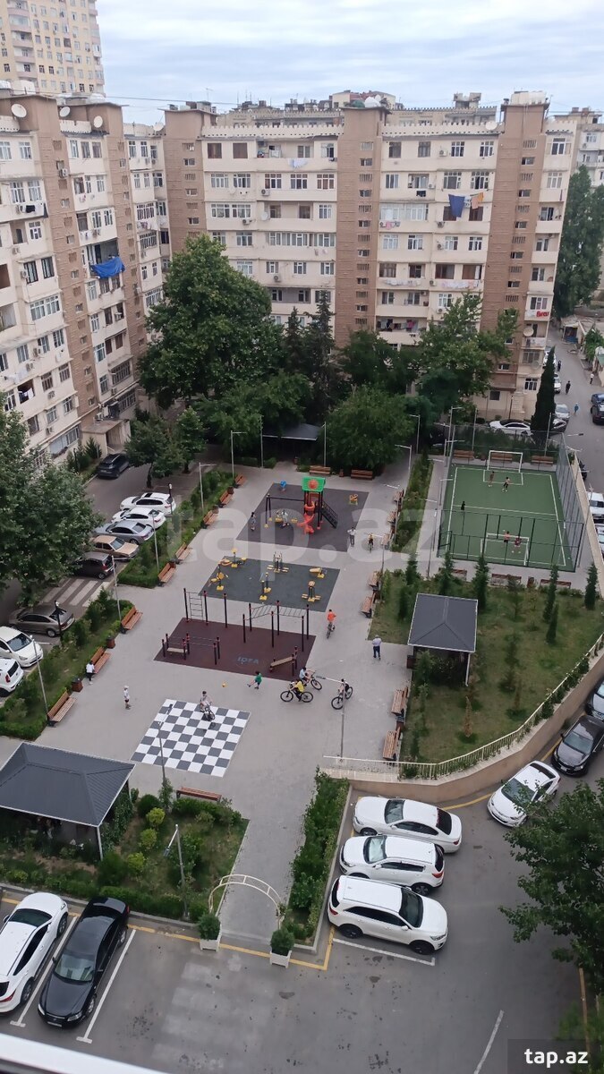 4-otaqlı mənzil, Yeni Yasamal qəs., 90 m²