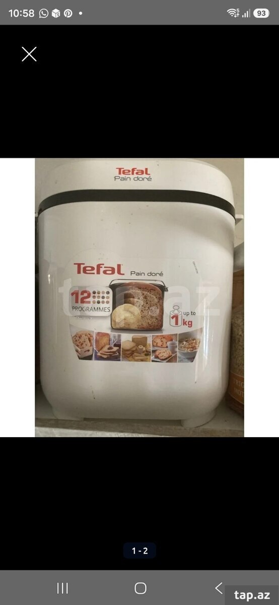Çörək bişirən TEFAL