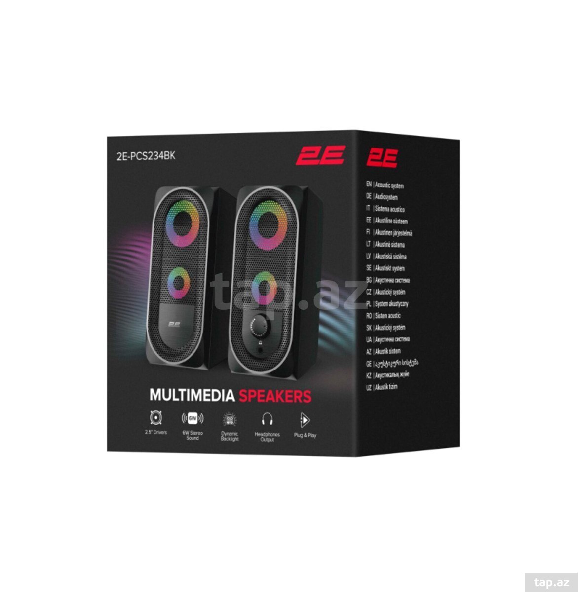 Dinamik 2E Multimedia speaker PCS234 RGB