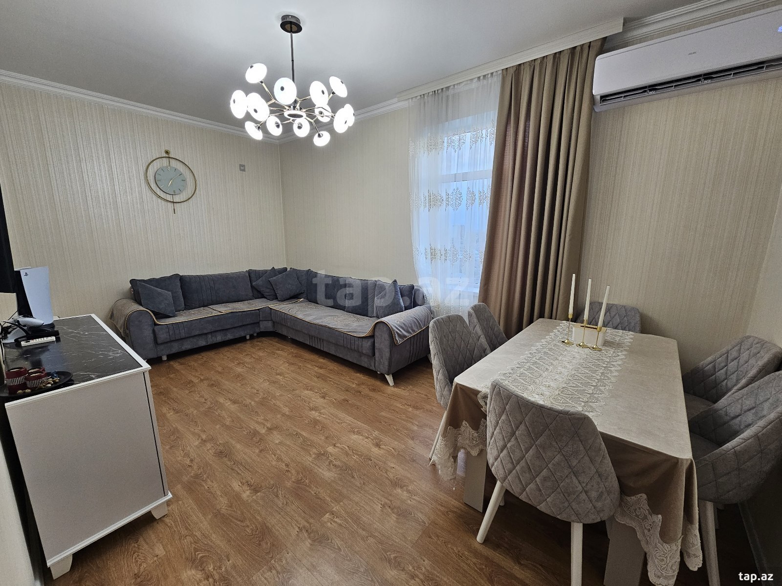 3-otaqlı yeni tikili, Gəncə ş., 76 m²