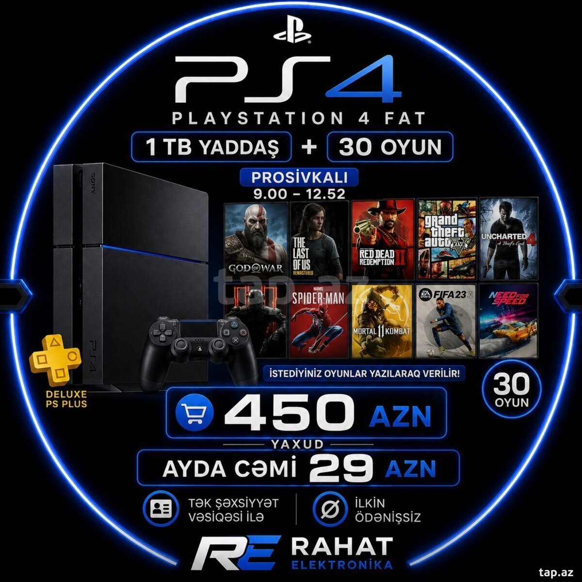Playstation 4 fat 1TB