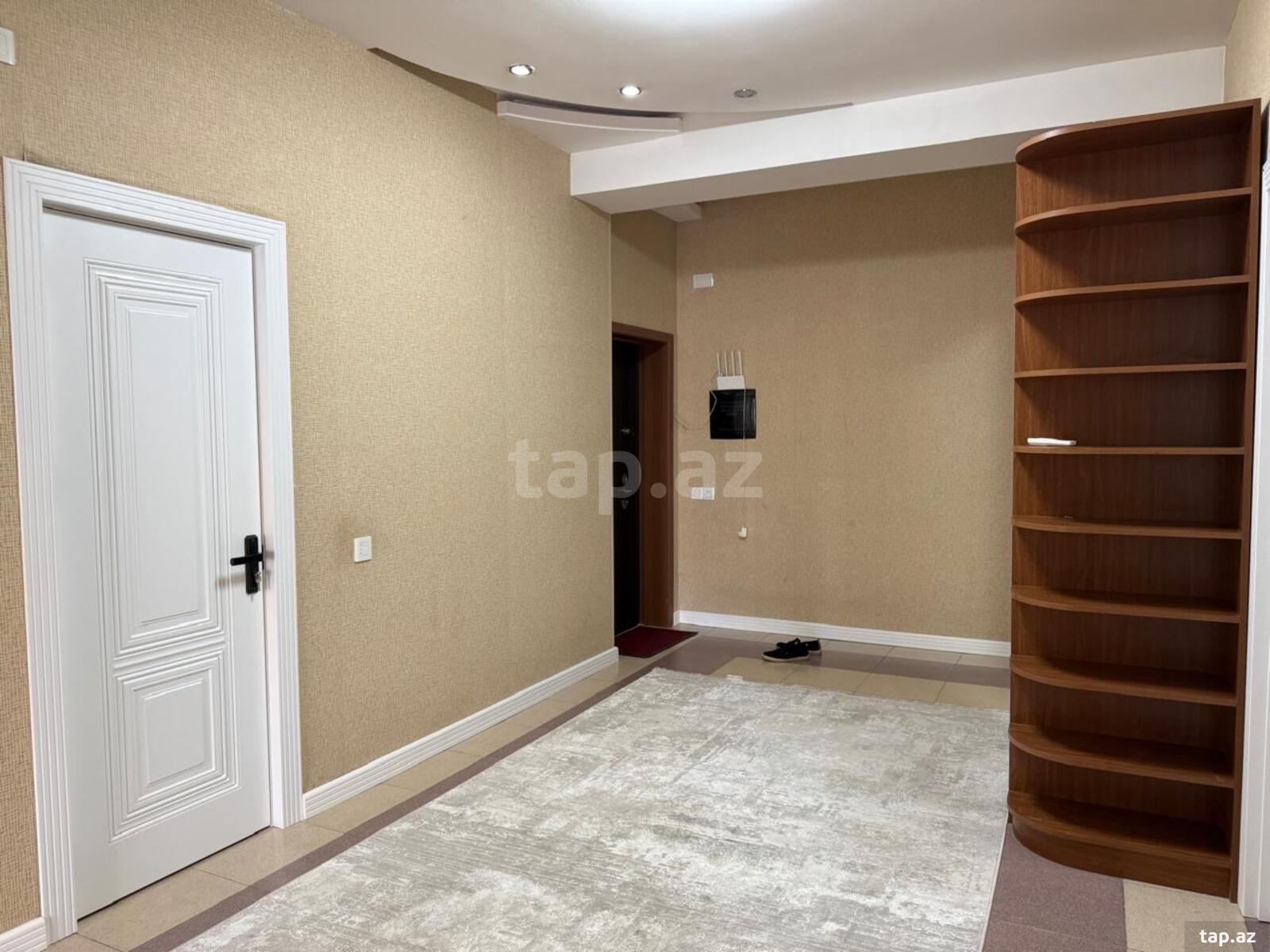 3-otaqlı yeni tikili kirayə verilir, N.Nərimanov m., 120 m²