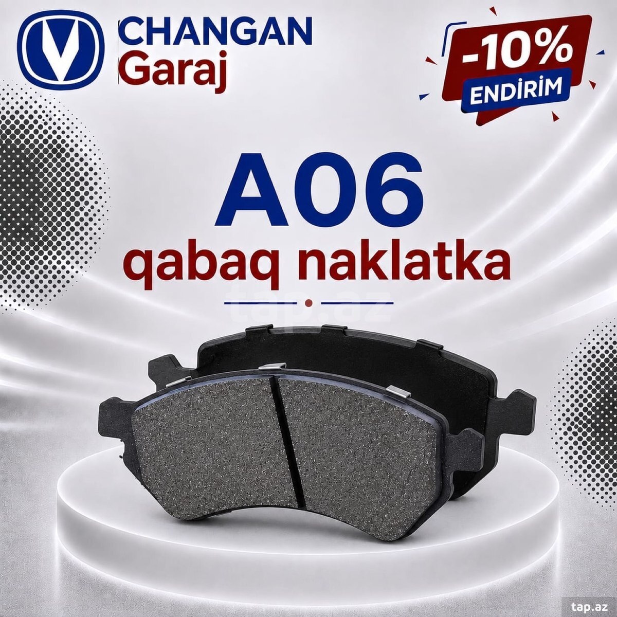 Changan A06 ön əyləc bəndi