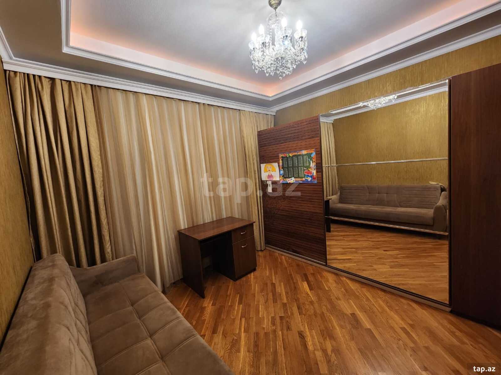 5-otaqlı yeni tikili kirayə verilir, Aşıq Molla Cümə küç., 9 a., 210 m²