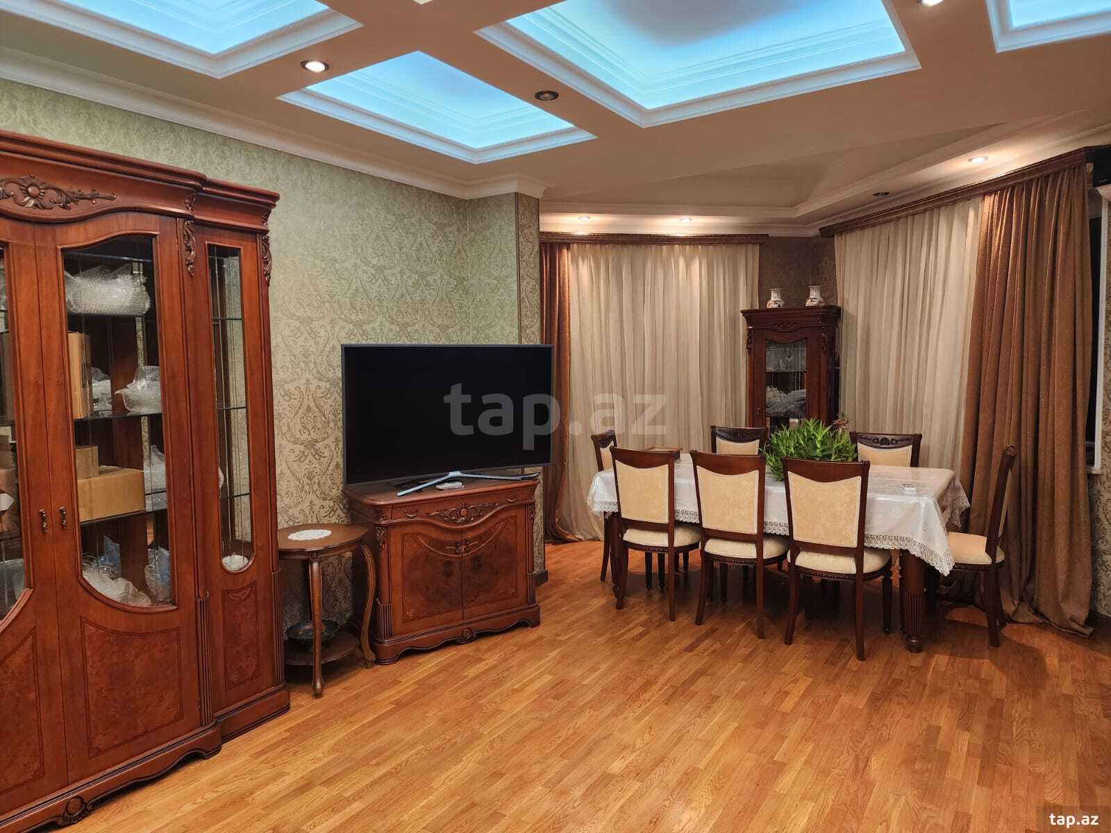 5-otaqlı yeni tikili kirayə verilir, Aşıq Molla Cümə küç., 9 a., 210 m²