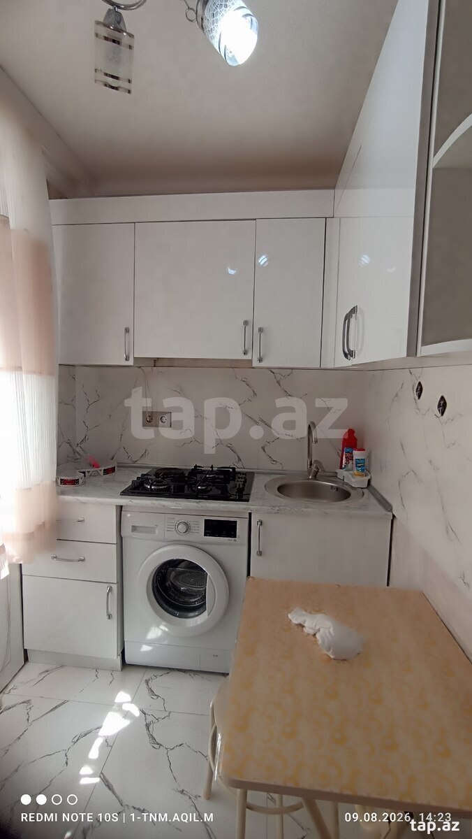 1-otaqlı mənzil kirayə verilir, Sumqayıt ş., 32 m²