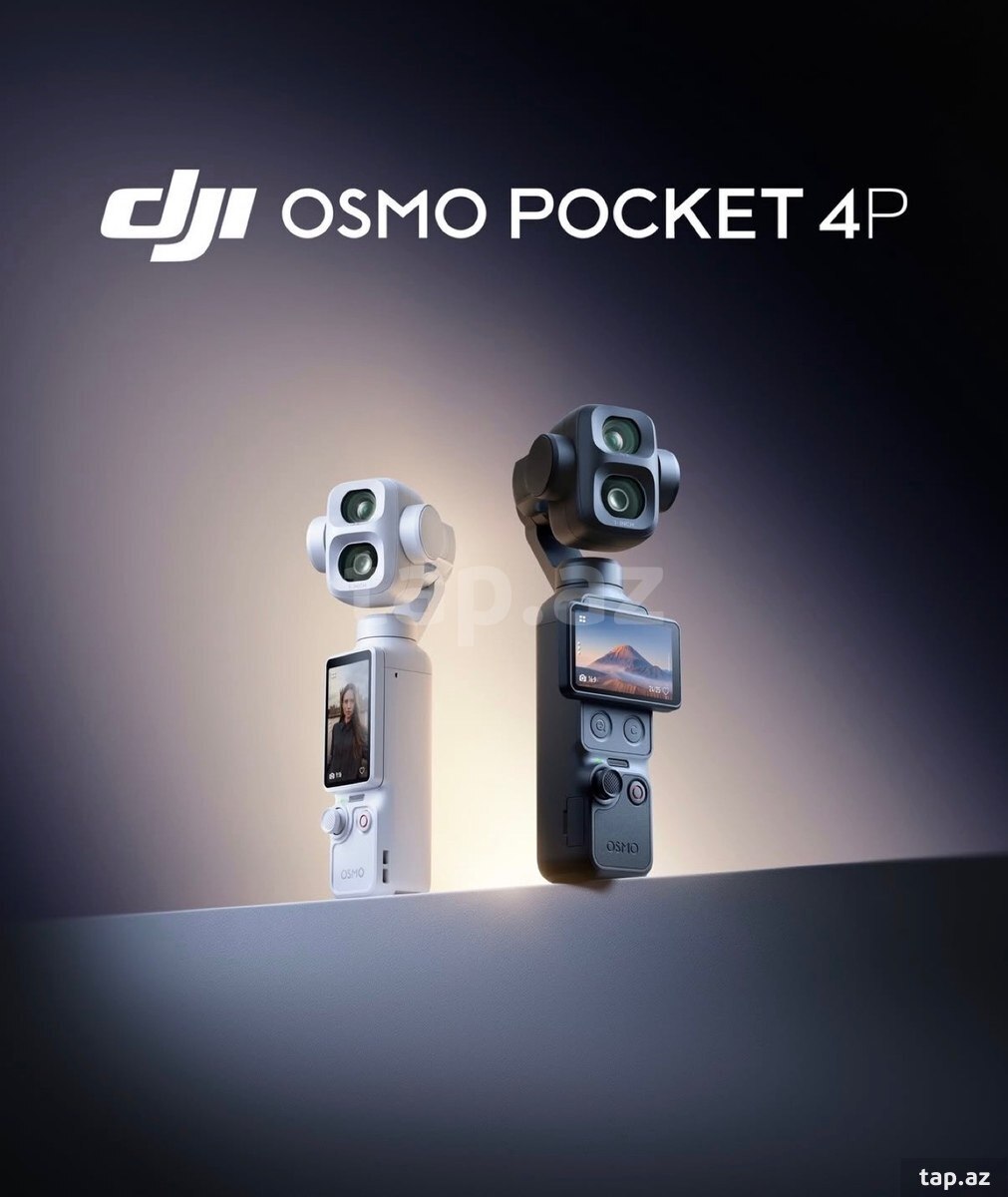 DJI Osmo Pocket 4P Vlog Combo — Dual-Lens Cinemati