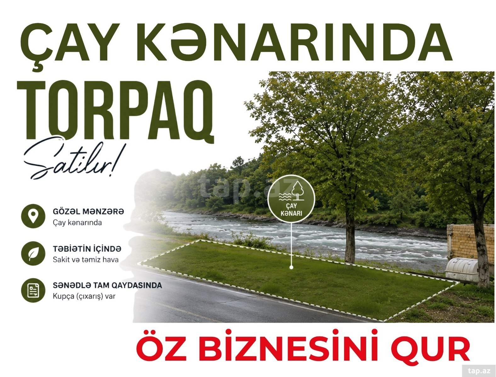 3 sot torpaq sahəsi, Qax r.