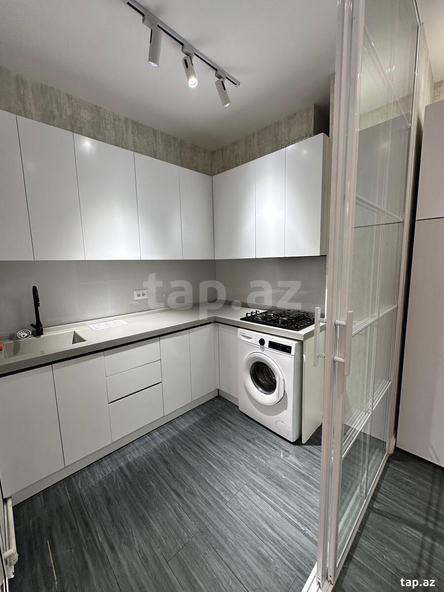 2-otaqlı yeni tikili kirayə verilir, Nəsimi r., 65 m²