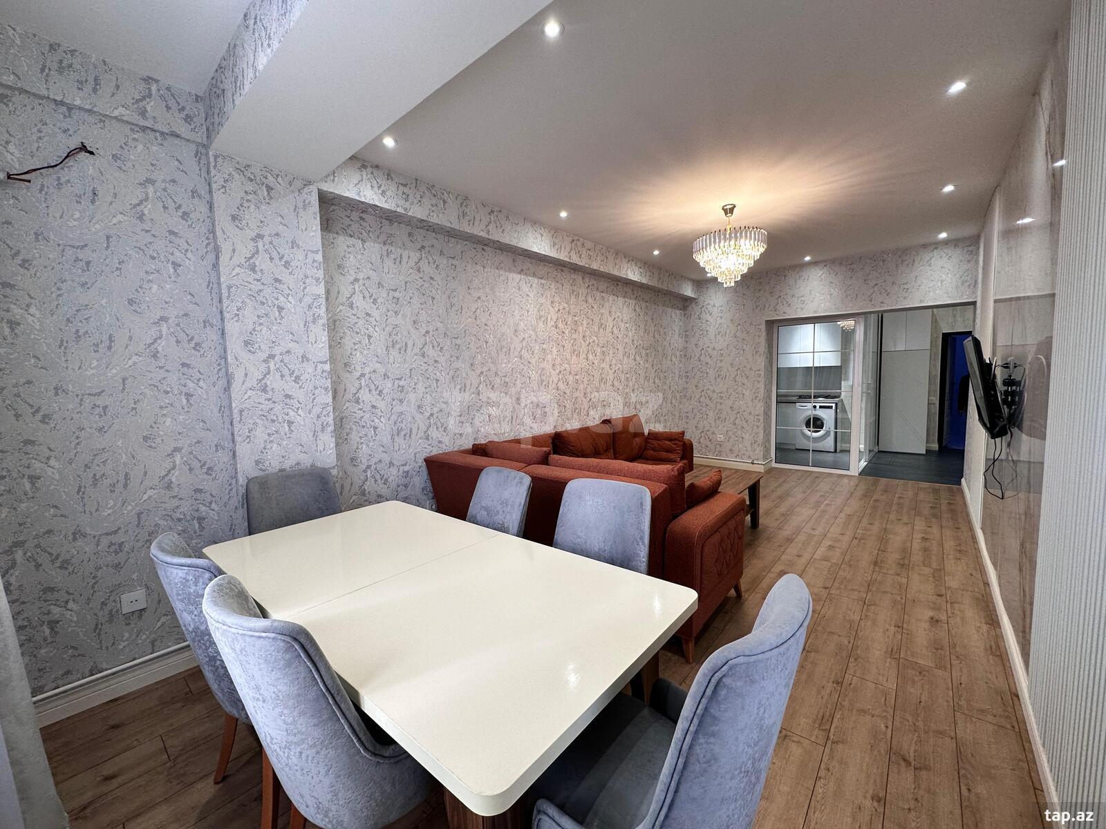2-otaqlı yeni tikili kirayə verilir, Nəsimi r., 65 m²