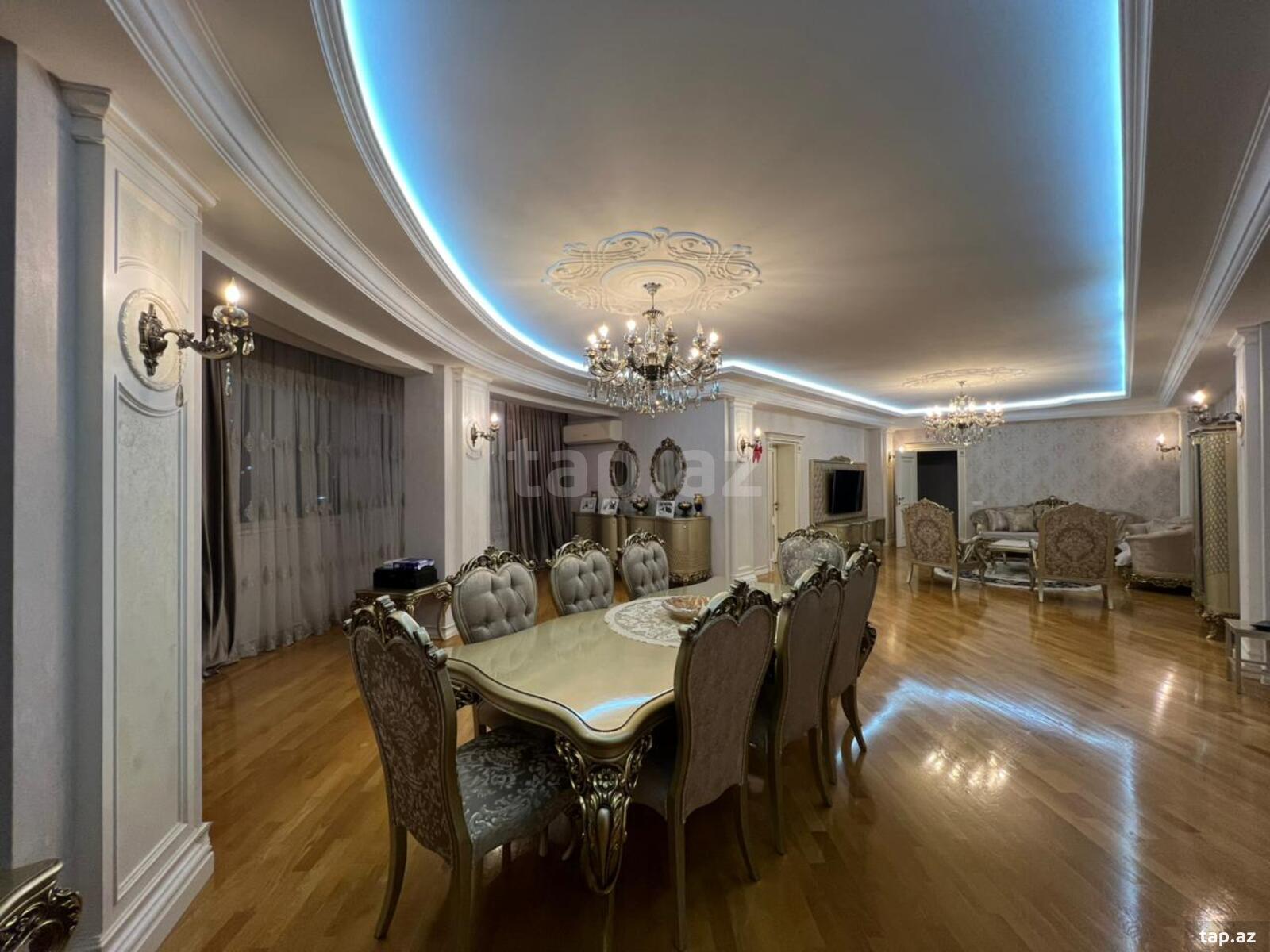 4-otaqlı yeni tikili, Nəsimi r., 207 m²