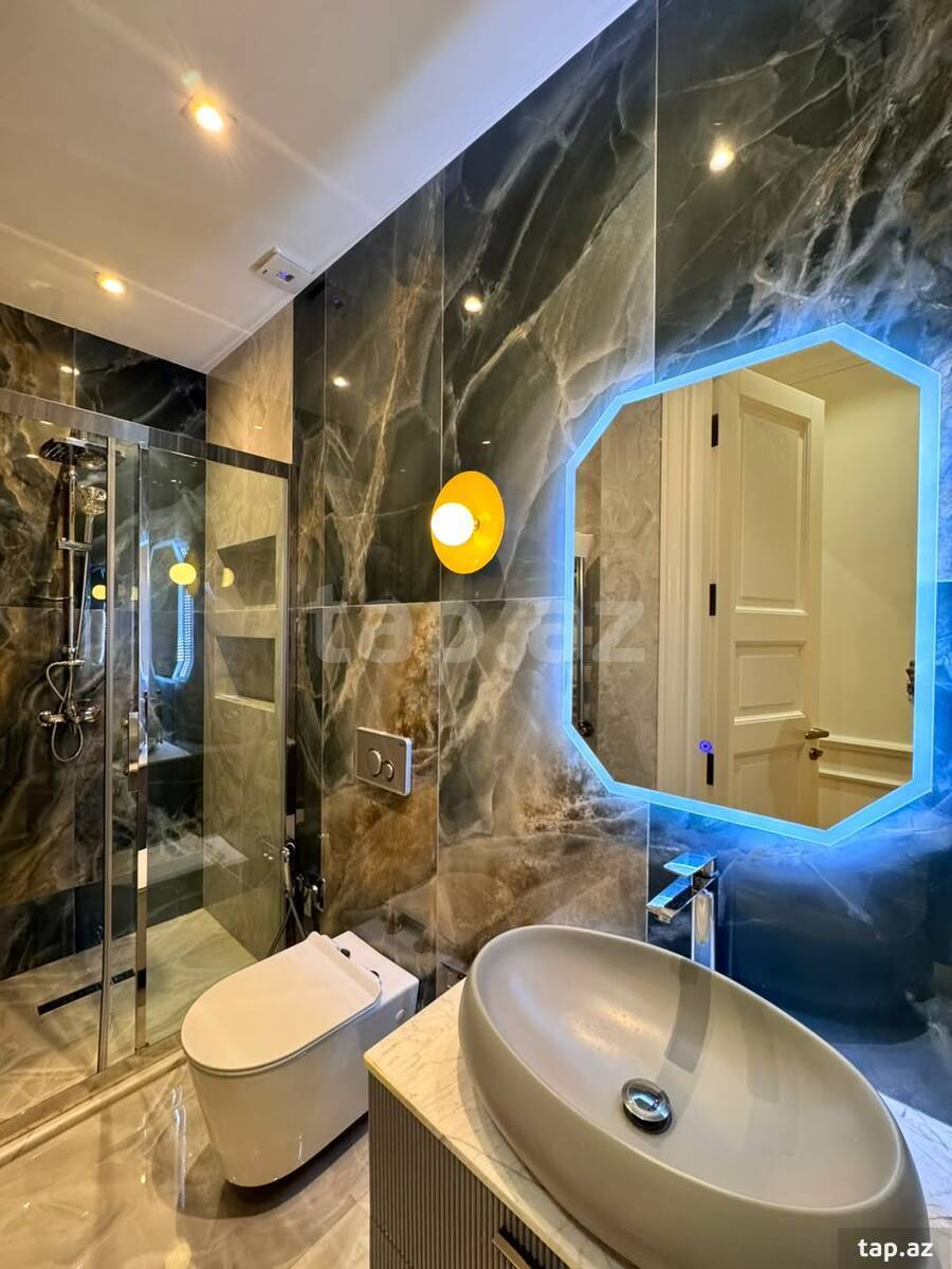 2-otaqlı yeni tikili, Nəsimi r., 100 m²