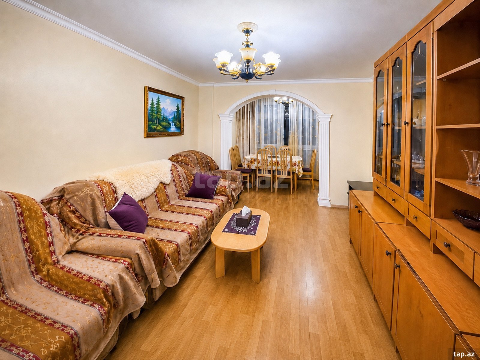 3-otaqlı mənzil kirayə verilir, Bakıxanov küç., 90 m²