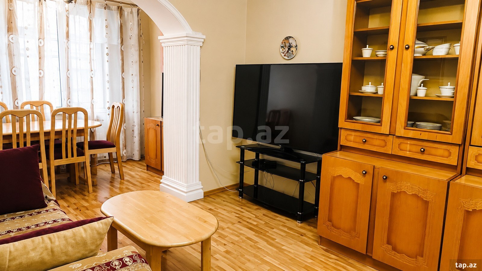 3-otaqlı mənzil kirayə verilir, Bakıxanov küç., 90 m²