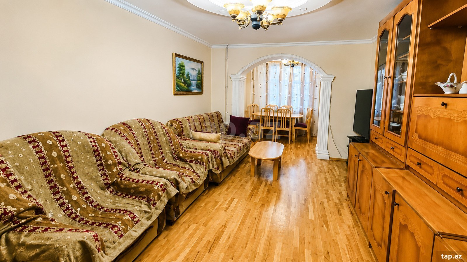 3-otaqlı mənzil kirayə verilir, Bakıxanov küç., 90 m²