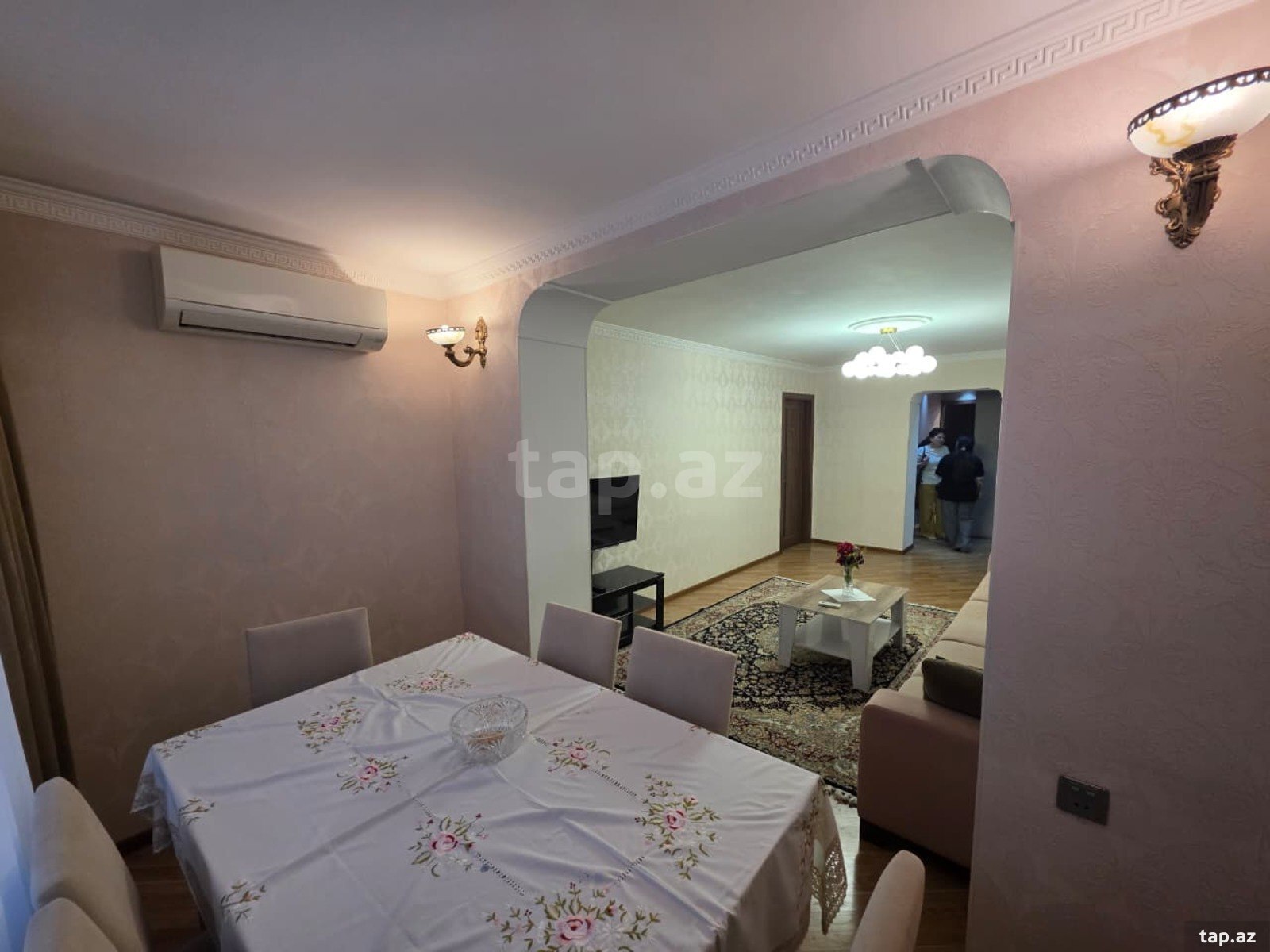 3-otaqlı mənzil kirayə verilir, Əhməd Cəmil küç., 80 m²