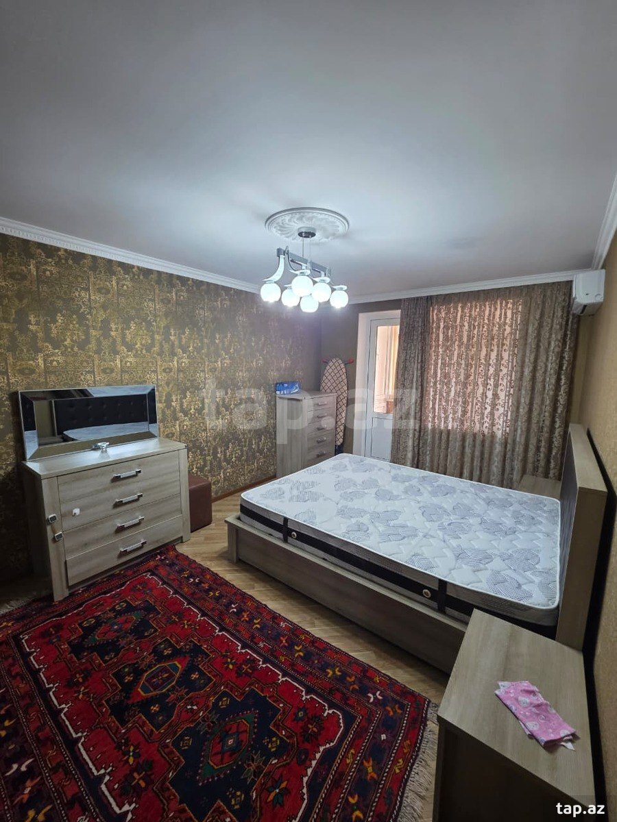 3-otaqlı mənzil kirayə verilir, Əhməd Cəmil küç., 80 m²