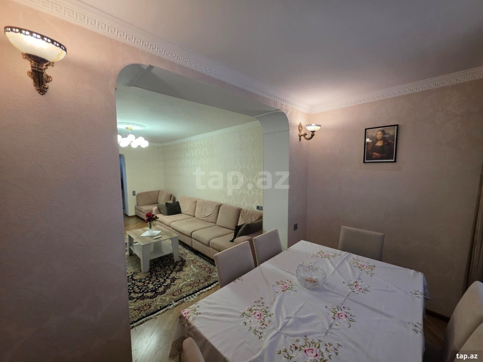 3-otaqlı mənzil kirayə verilir, Əhməd Cəmil küç., 80 m²