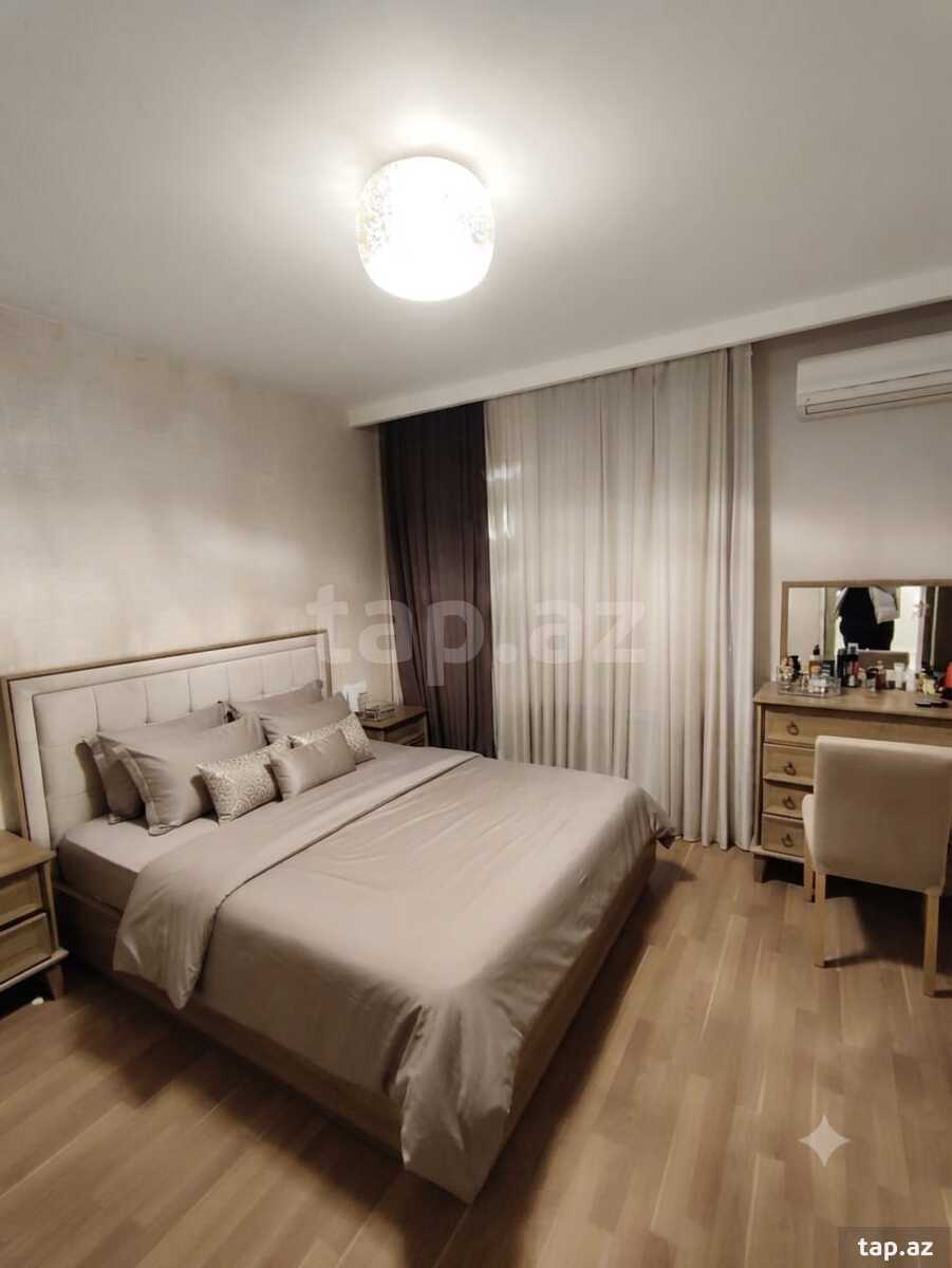 3-otaqlı mənzil kirayə verilir, N.Nərimanov r., 80 m²