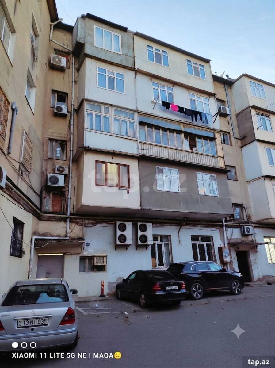 3-otaqlı mənzil kirayə verilir, N.Nərimanov r., 80 m²