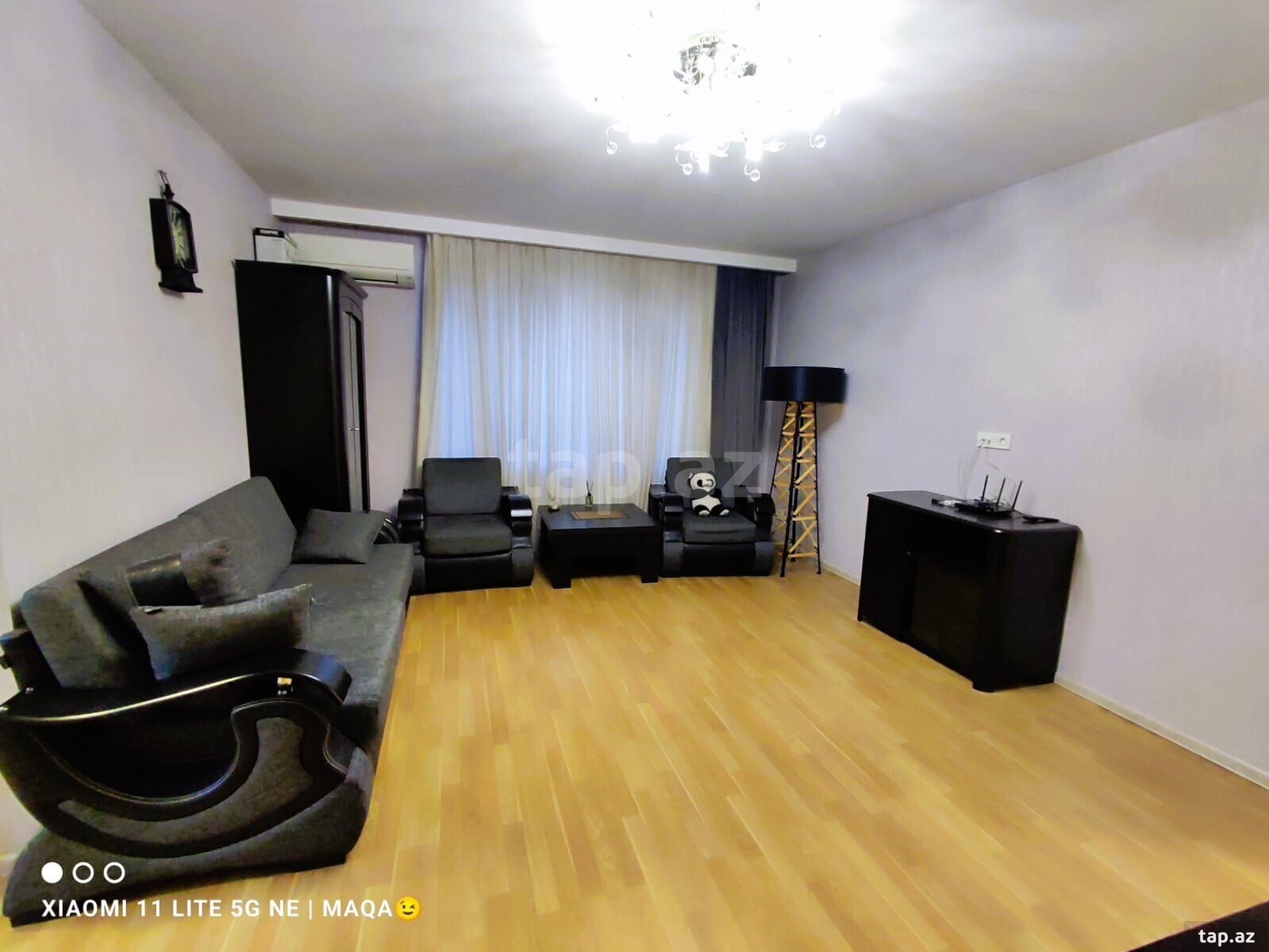 3-otaqlı mənzil kirayə verilir, N.Nərimanov r., 80 m²