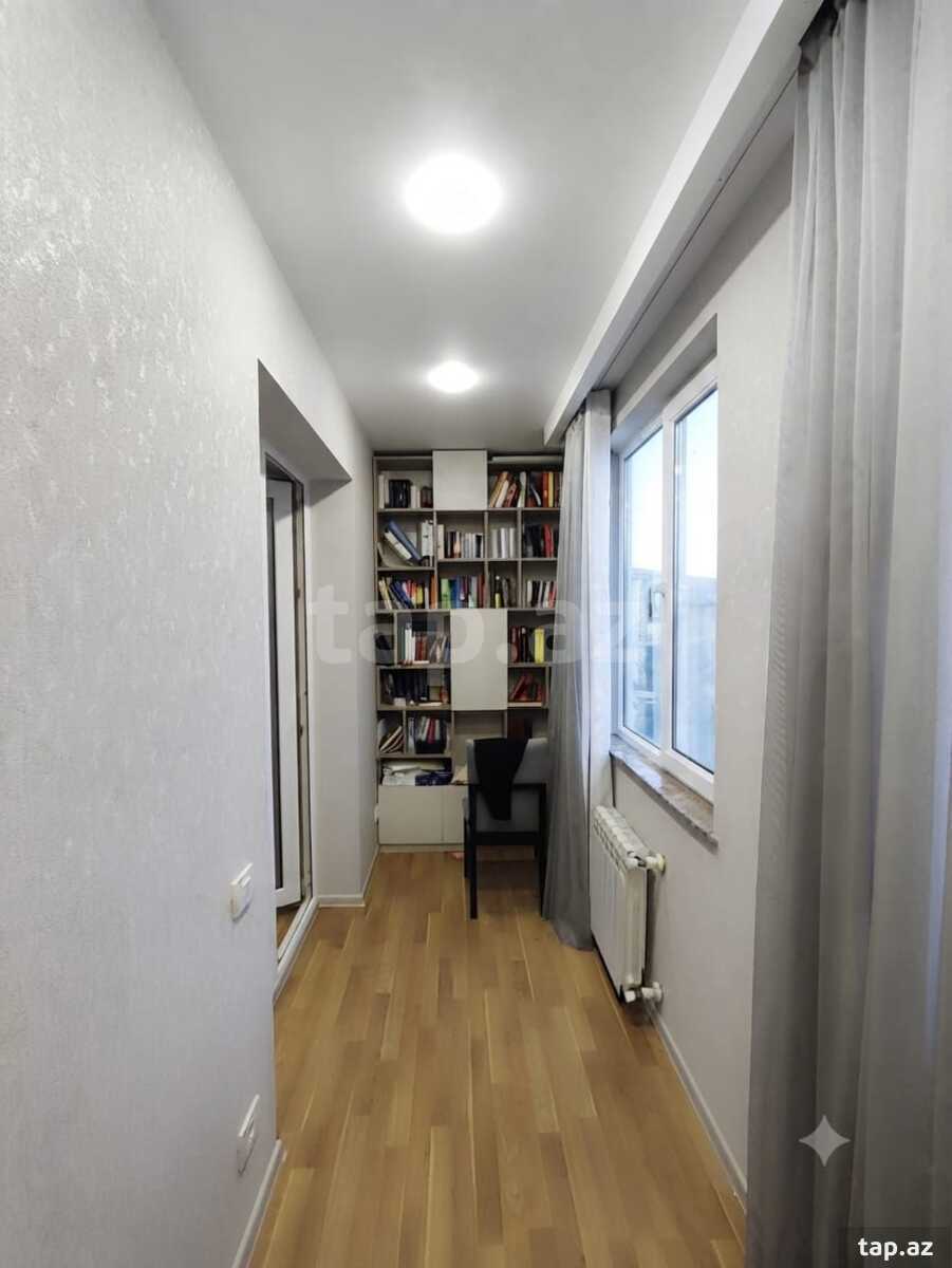 3-otaqlı mənzil kirayə verilir, N.Nərimanov r., 80 m²