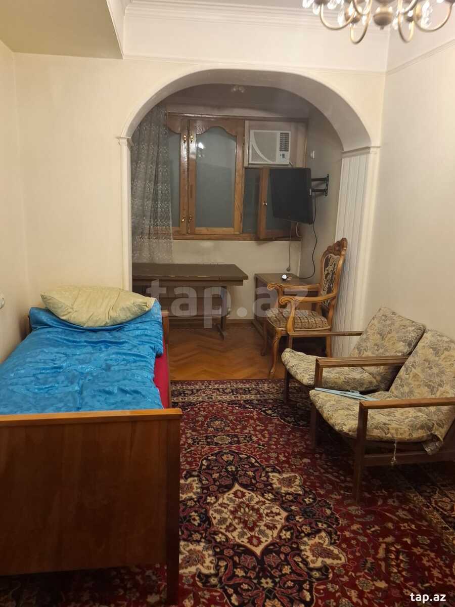 3-otaqlı mənzil, N.Nərimanov m., 100 m²