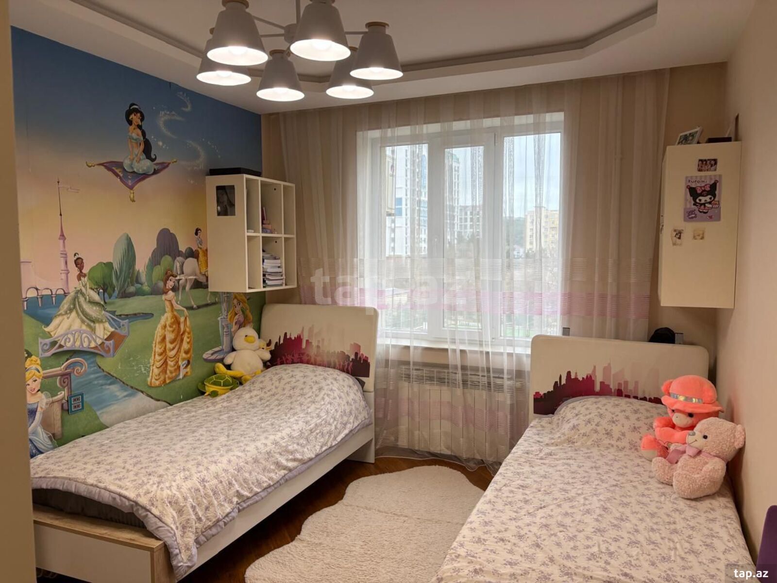 3-otaqlı mənzil, Həzi Aslanov m., 80 m²