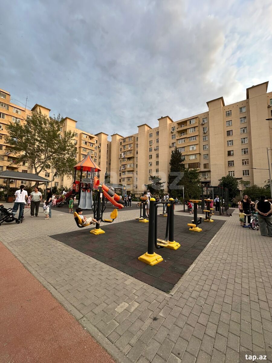 3-otaqlı mənzil, Həzi Aslanov m., 80 m²