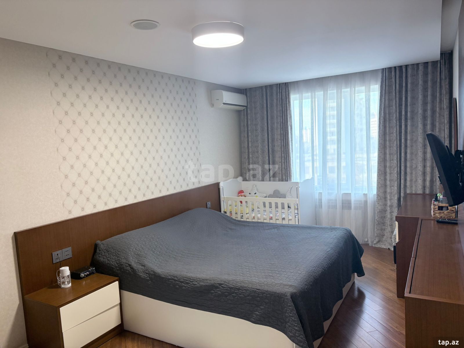 3-otaqlı mənzil, Həzi Aslanov m., 80 m²