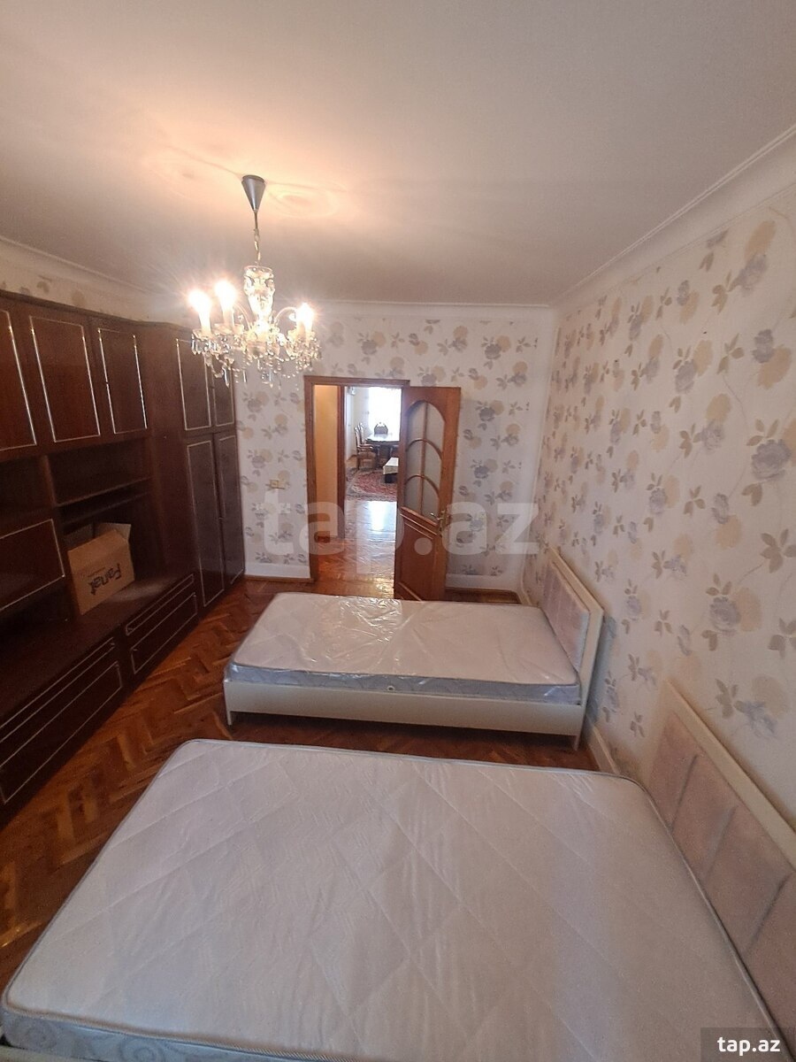 3-otaqlı mənzil kirayə verilir, Xalqlar Dostluğu m., 80 m²