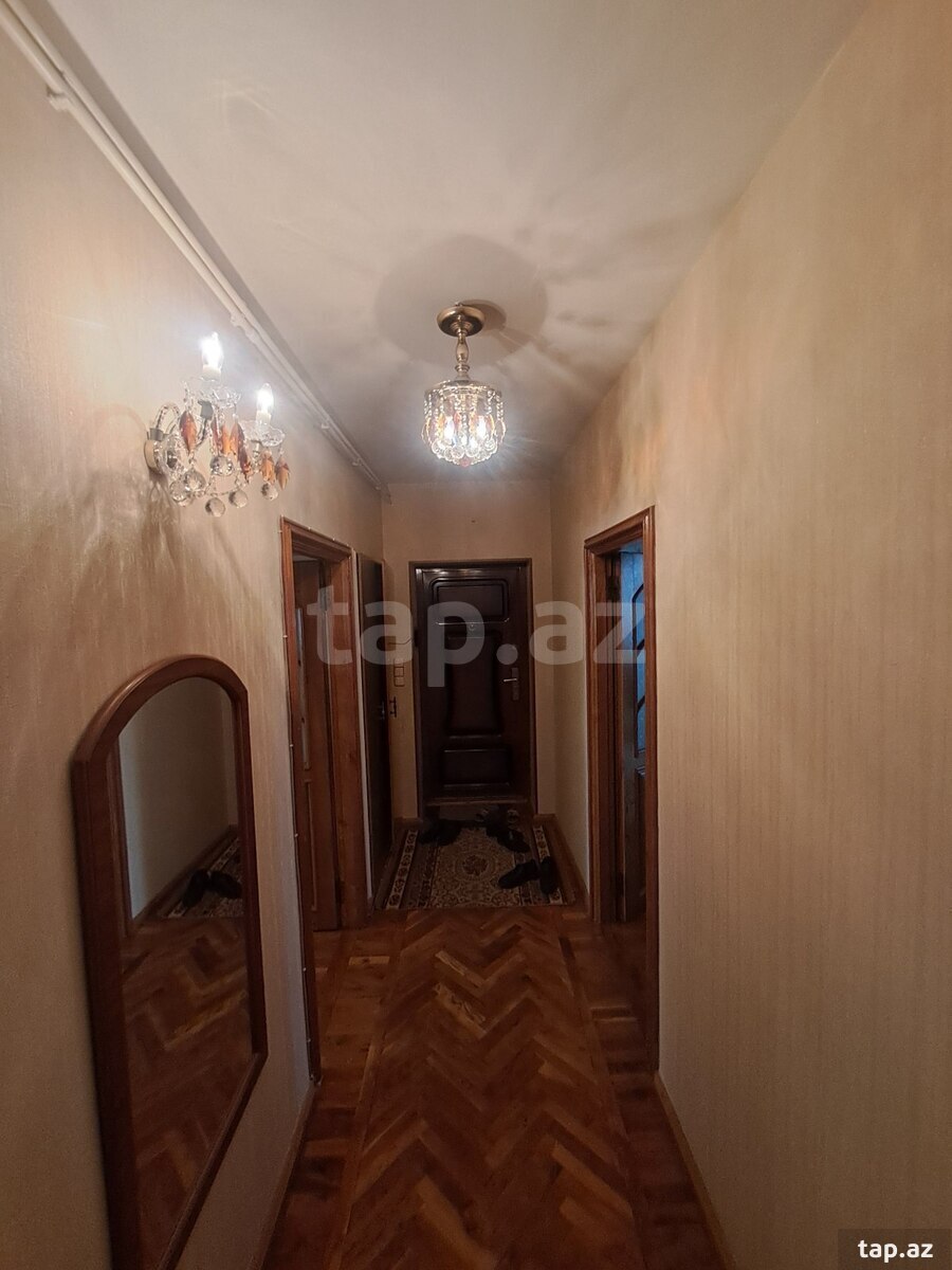 3-otaqlı mənzil kirayə verilir, Xalqlar Dostluğu m., 80 m²