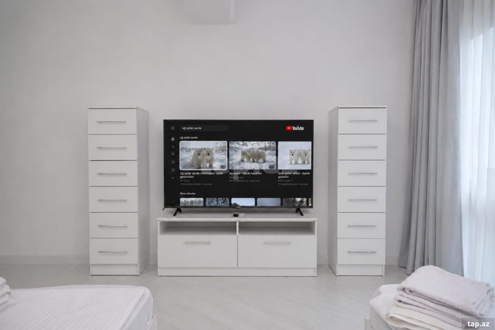 3-otaqlı yeni tikili kirayə verilir, Afiyəddin Cəlilov küç., 160 m²