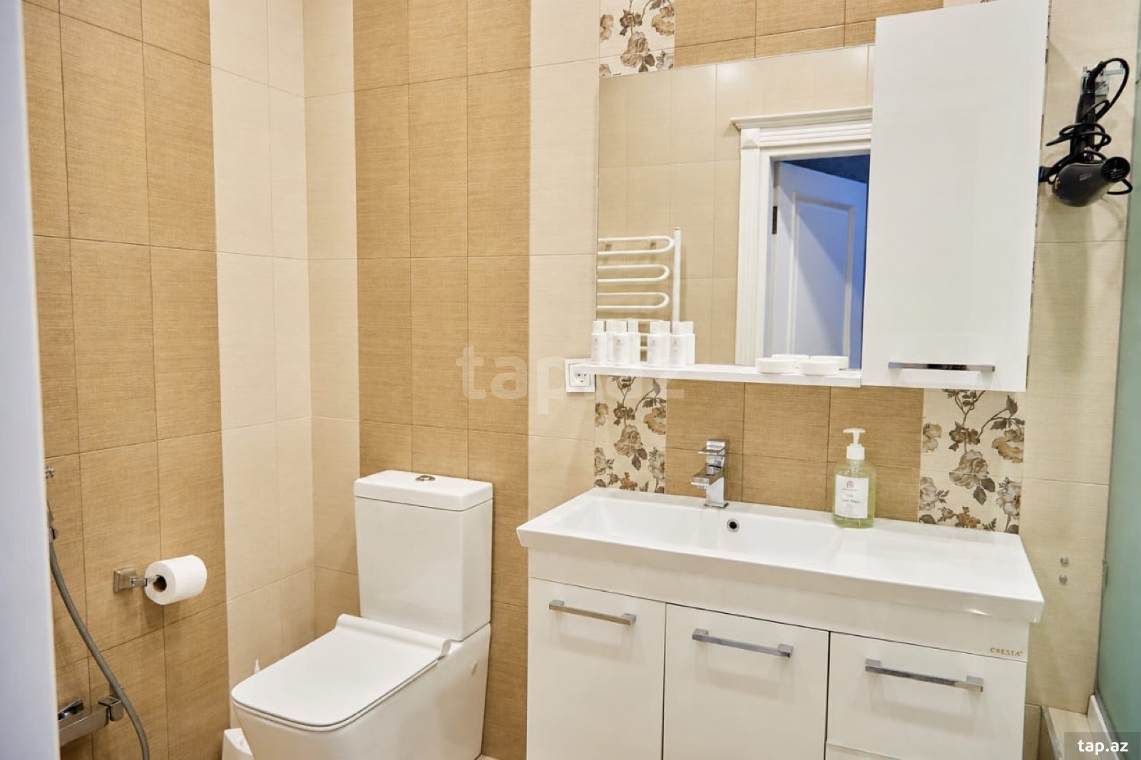 3-otaqlı yeni tikili kirayə verilir, Afiyəddin Cəlilov küç., 160 m²