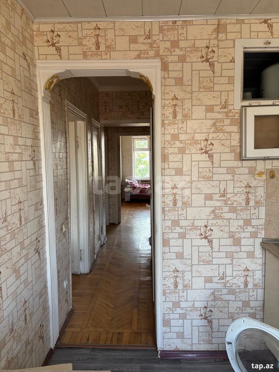 3-otaqlı mənzil kirayə verilir, N.Nərimanov m., 75 m²