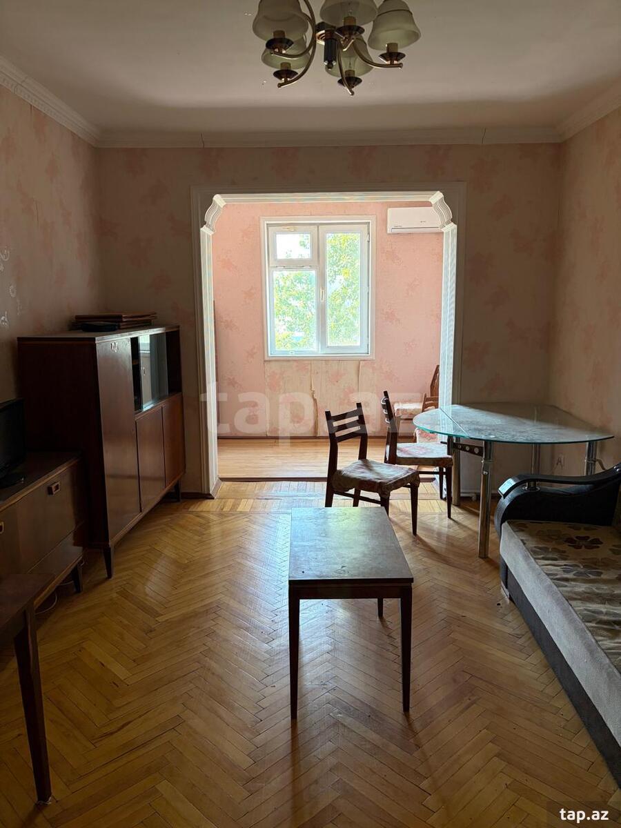 3-otaqlı mənzil kirayə verilir, N.Nərimanov m., 75 m²