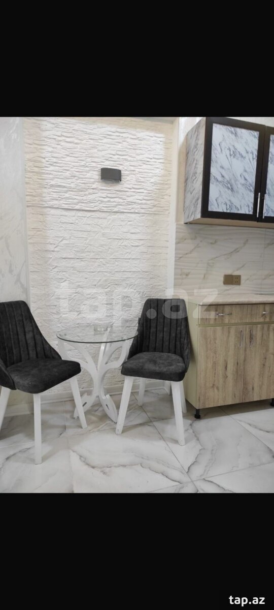 2-otaqlı mənzil kirayə verilir, Səbail r., 55 m²
