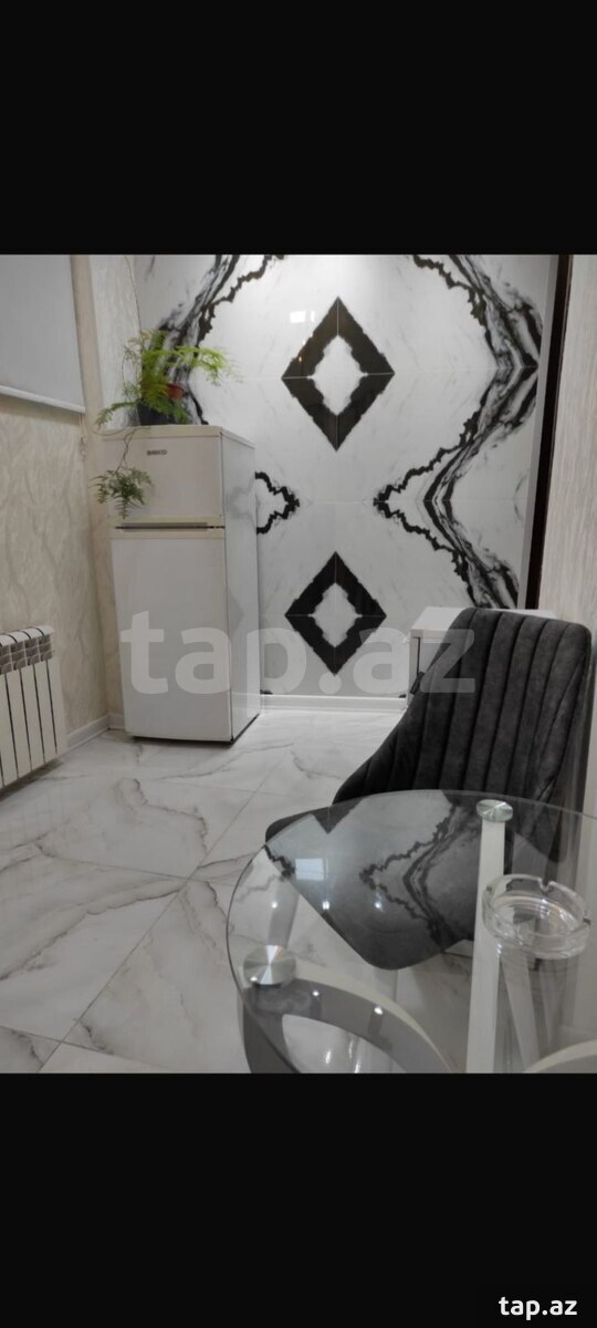 2-otaqlı mənzil kirayə verilir, Səbail r., 55 m²