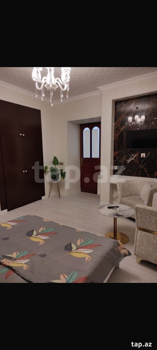 2-otaqlı mənzil kirayə verilir, Səbail r., 55 m²
