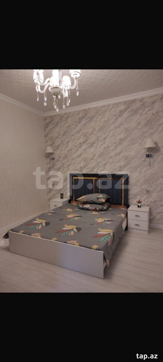 2-otaqlı mənzil kirayə verilir, Səbail r., 55 m²