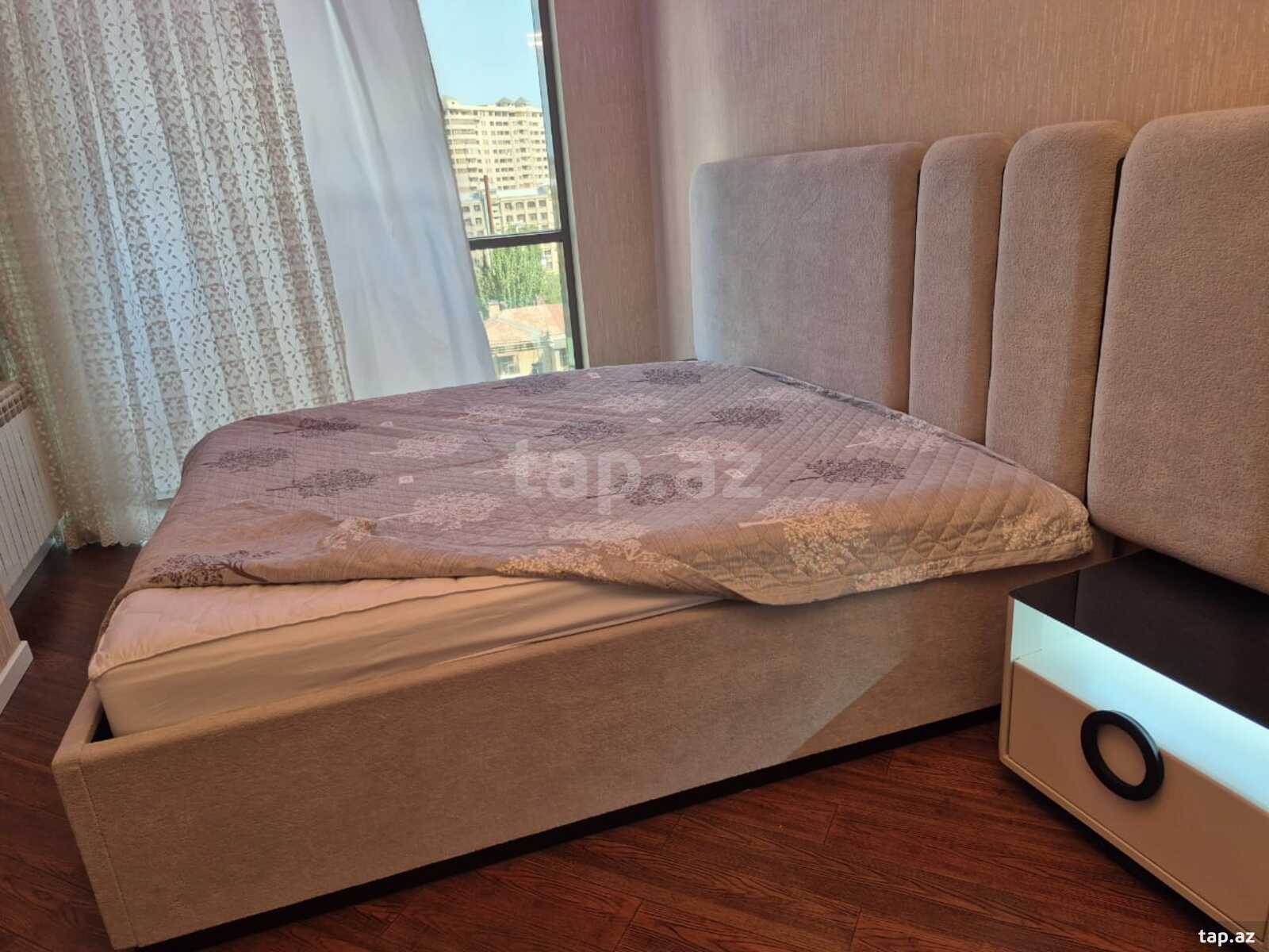 2-otaqlı yeni tikili kirayə verilir, N.Nərimanov m., 96 m²
